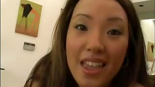 Tiny Asian Miko Masturbates on Her Cam