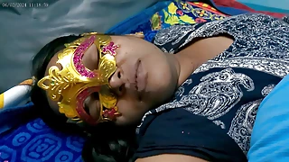 Tamil aunty macha kaari while playing with lover she sharing truth about her husband and ex fuckbuddy. The lover using honey he taste her Armpit, Navel, back, Asshole and Pussy finally he cum on her pussy.