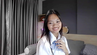 Abby Thai enjoys playful anal adventures before bedtime